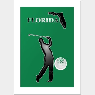 Florida Golf Posters and Art